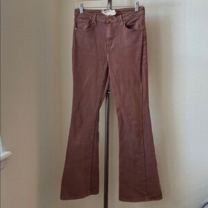 Alter'd State Flair Bottom sz 26 sz 3 Brown Rinse Cotton/Spandex Boho